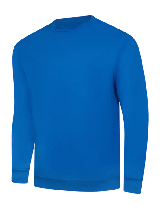 True Royal 9 oz 50/50 Cotton/Poly Crew Sweatshirt w/CSO Logo