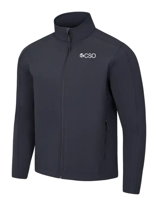 Charcoal Grey Core Soft Shell Jacket w/CSO Logo