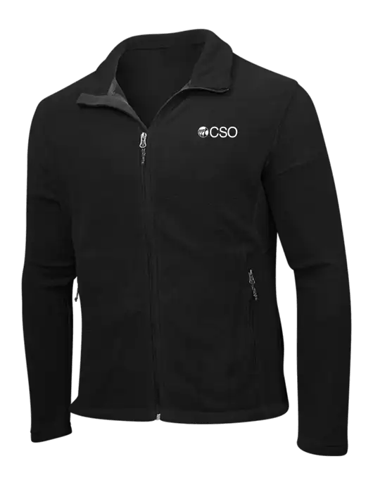 Black Fleece Jacket w/CSO Logo