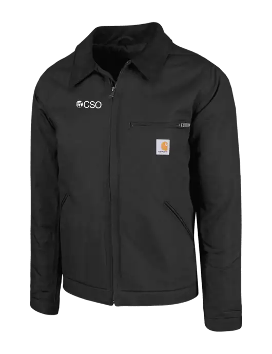 Carhartt Black Duck Detroit Jacket w/CSO Logo