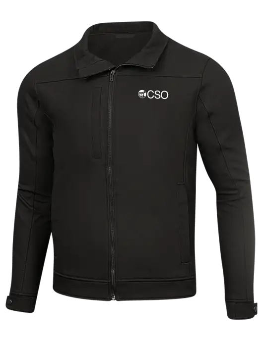 Cornerstone Black Duck Bonded Soft Shell Jacket w/CSO Logo