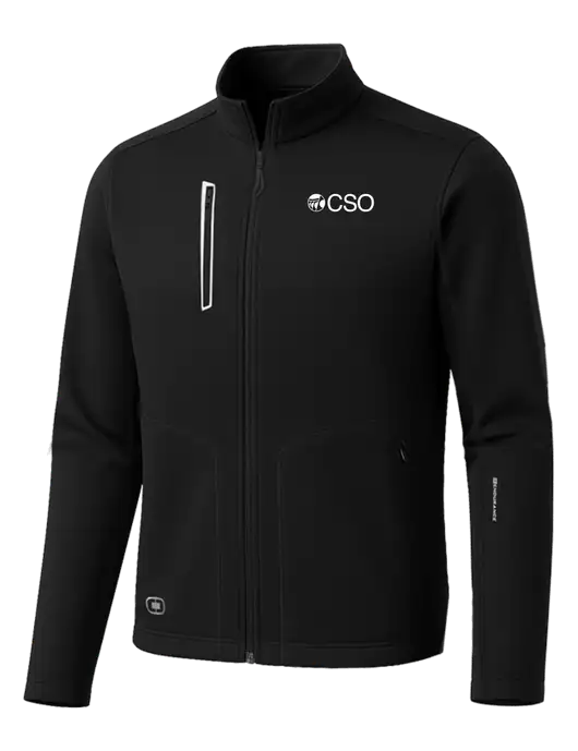 OGIO Blacktop Endurance Fulcrum Full-Zip w/CSO Logo