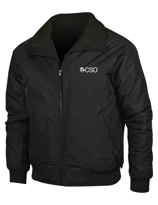 True Black/True Black Classic Challenger Jacket w/CSO Logo