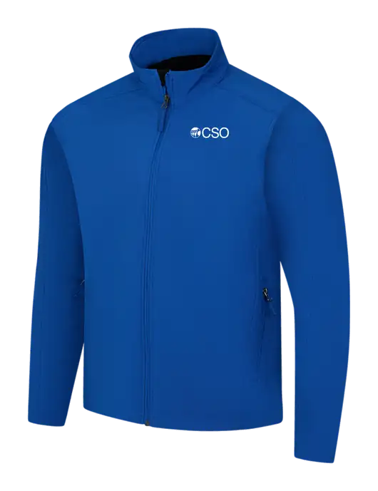 Dark Royal Core Soft Shell Jacket w/CSO Logo