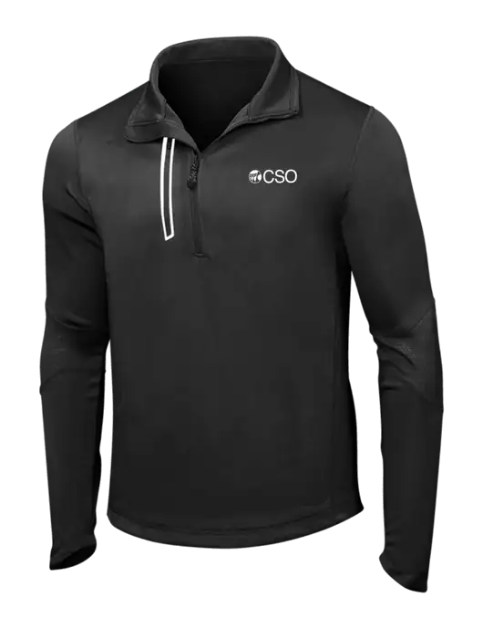 OGIO Blacktop Endurance Fulcrum 1/4 Zip w/CSO Logo