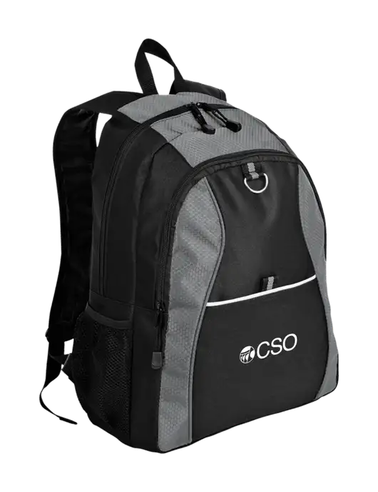 Honeycomb Grey/Black Backpack w/CSO Logo