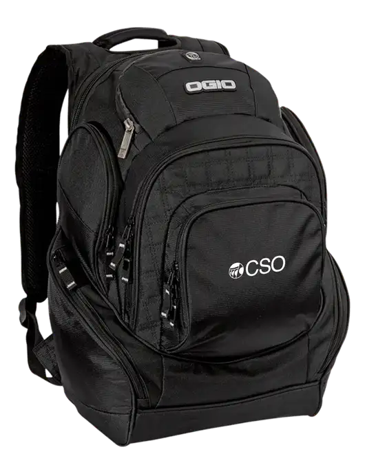 OGIO Black Mastermind Pack w/CSO Logo