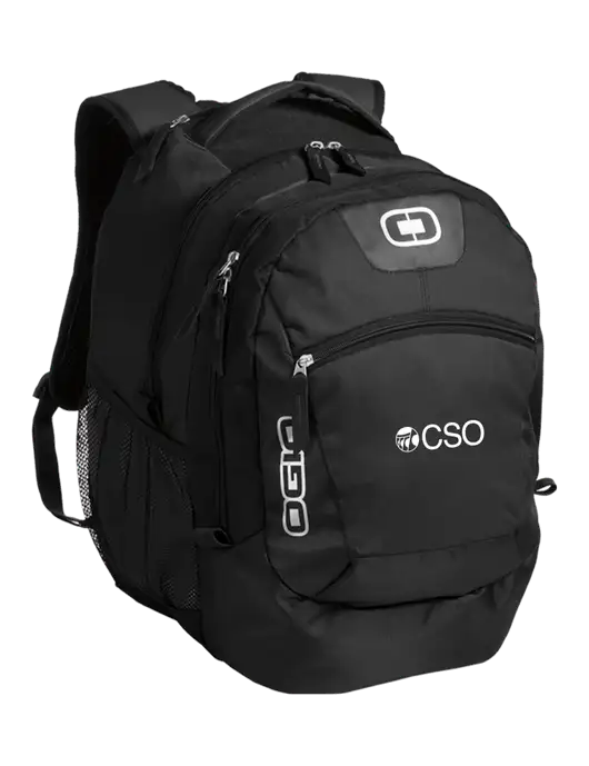 OGIO Black Rogue Pack
 w/CSO Logo