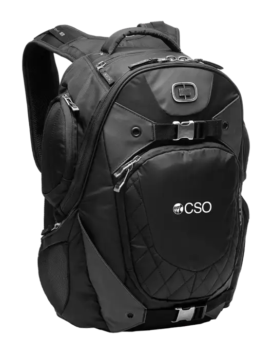 OGIO Black Squadron Pack w/CSO Logo