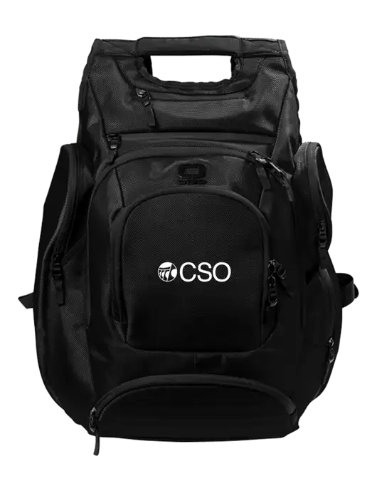 OGIO Blacktop Metro Ballistic Laptop Backpack w/CSO Logo