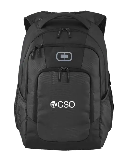 OGIO Diesel Grey Logan Laptop Backpack
 w/CSO Logo