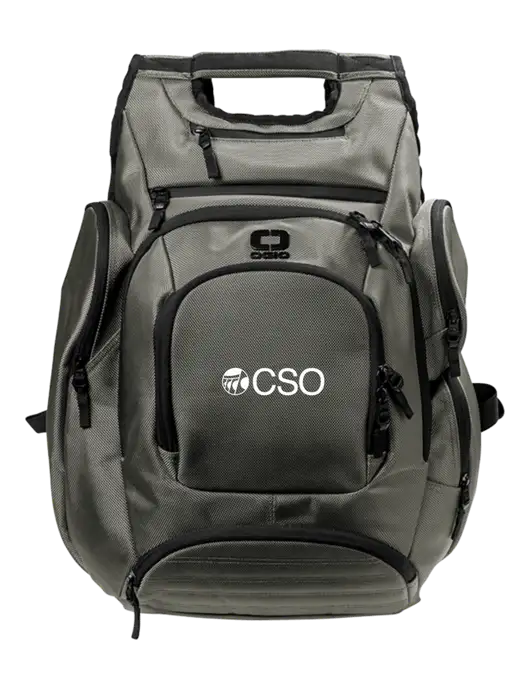 OGIO Medium Grey Metro Ballistic Laptop Backpack w/CSO Logo