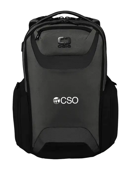 OGIO Tarmac Charcoal Connected Pack w/CSO Logo