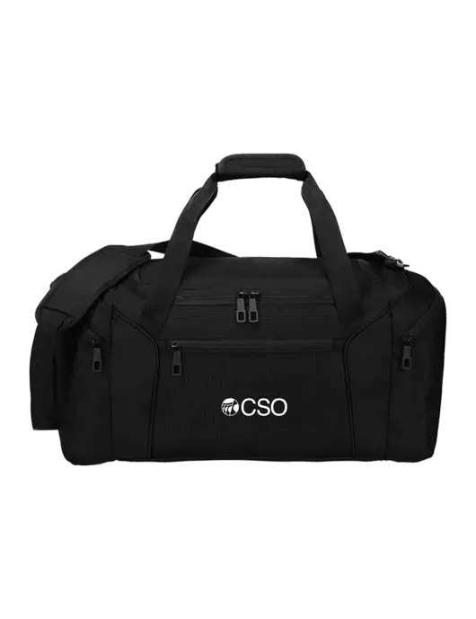 Slim & Lite Black Duffel    w/CSO Logo