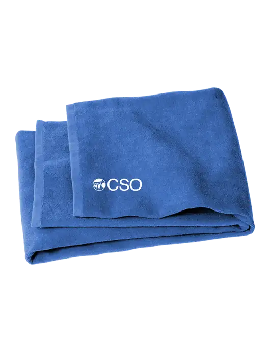 Royal Beach Towel w/CSO Logo