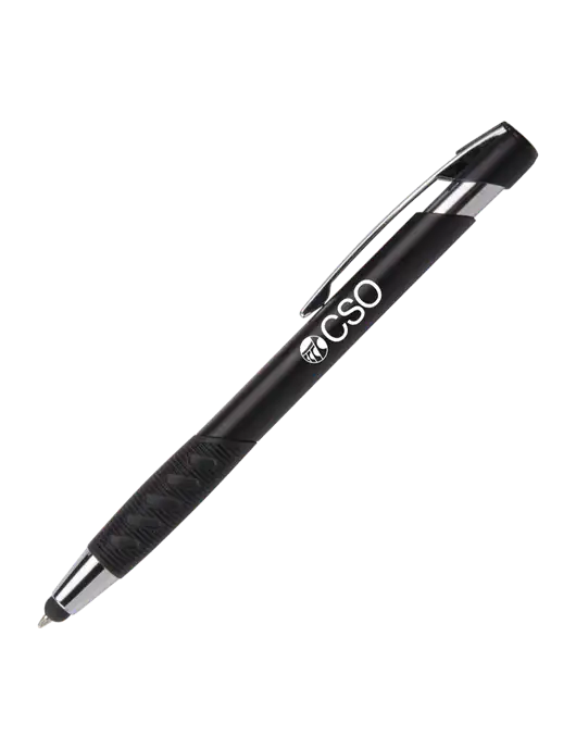 Alize Black Stylus Black Ink Pen w/CSO Logo