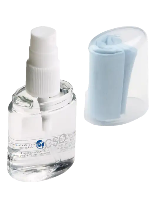 Lens Cleaning Spray & Microfiber Cloth w/CSO Logo